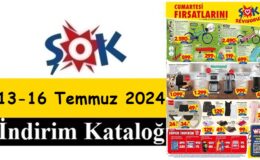 13-16 Temmuz 2024 ŞOK Aktüel Ürünler Kataloğu