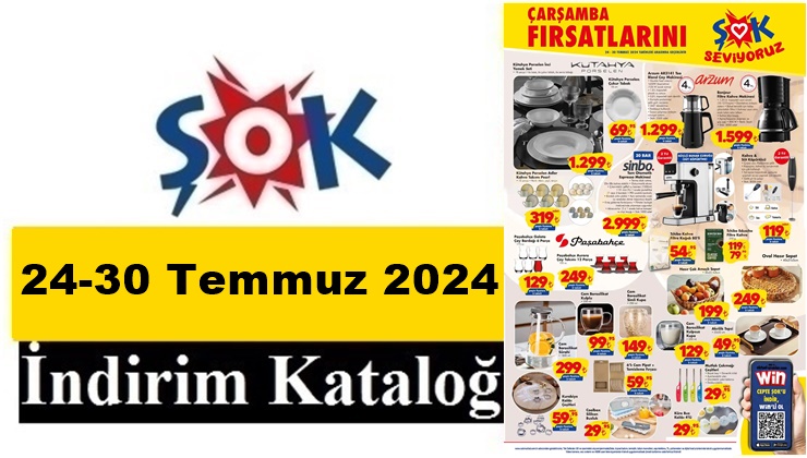 24-30 Temmuz 2024 ŞOK Aktüel Ürünler Kataloğu