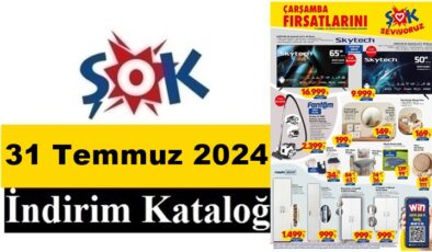 31 Temmuz -1 Ağustos 2024 ŞOK Aktüel Ürünler Kataloğu