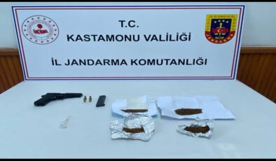 Kastamonu’da Uyuşturucu Operasyonu, 3 Tutuklama