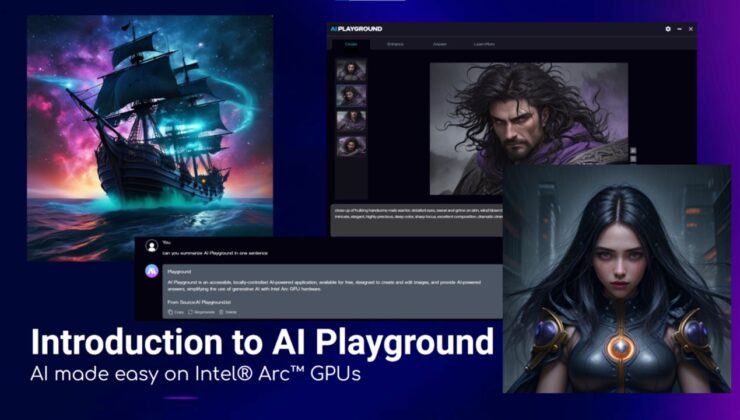 Intel AI Playground: Yapay Zekaya Giriş Kapısı