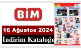 16 Ağustos 2024 BİM Aktüel Ürünler Kataloğu