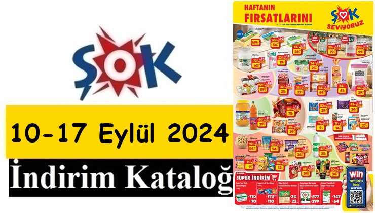 11-17 Eylül 2024 ŞOK Aktüel Ürünler Kataloğu