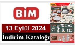 13 Eylül 2024 BİM Aktüel Ürünler Kataloğu