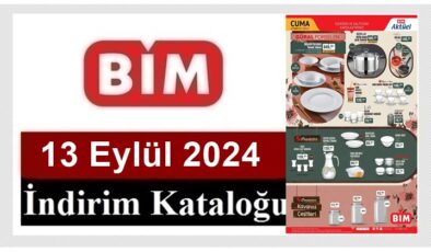 13 Eylül 2024 BİM Aktüel Ürünler Kataloğu