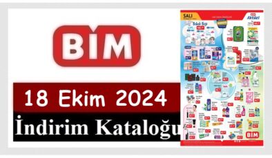 18 Ekim 2024 BİM Aktüel Ürünler Kataloğu
