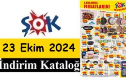 23 Ekim 2024 ŞOK Aktüel Ürünler Kataloğu