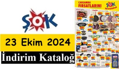 23 Ekim 2024 ŞOK Aktüel Ürünler Kataloğu