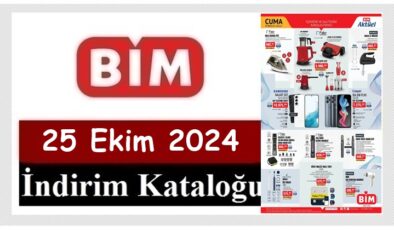 25 Ekim 2024 BİM Aktüel Ürünler Kataloğu