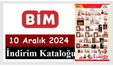 10 Aralık 2024 BİM Aktüel Ürünler Kataloğu
